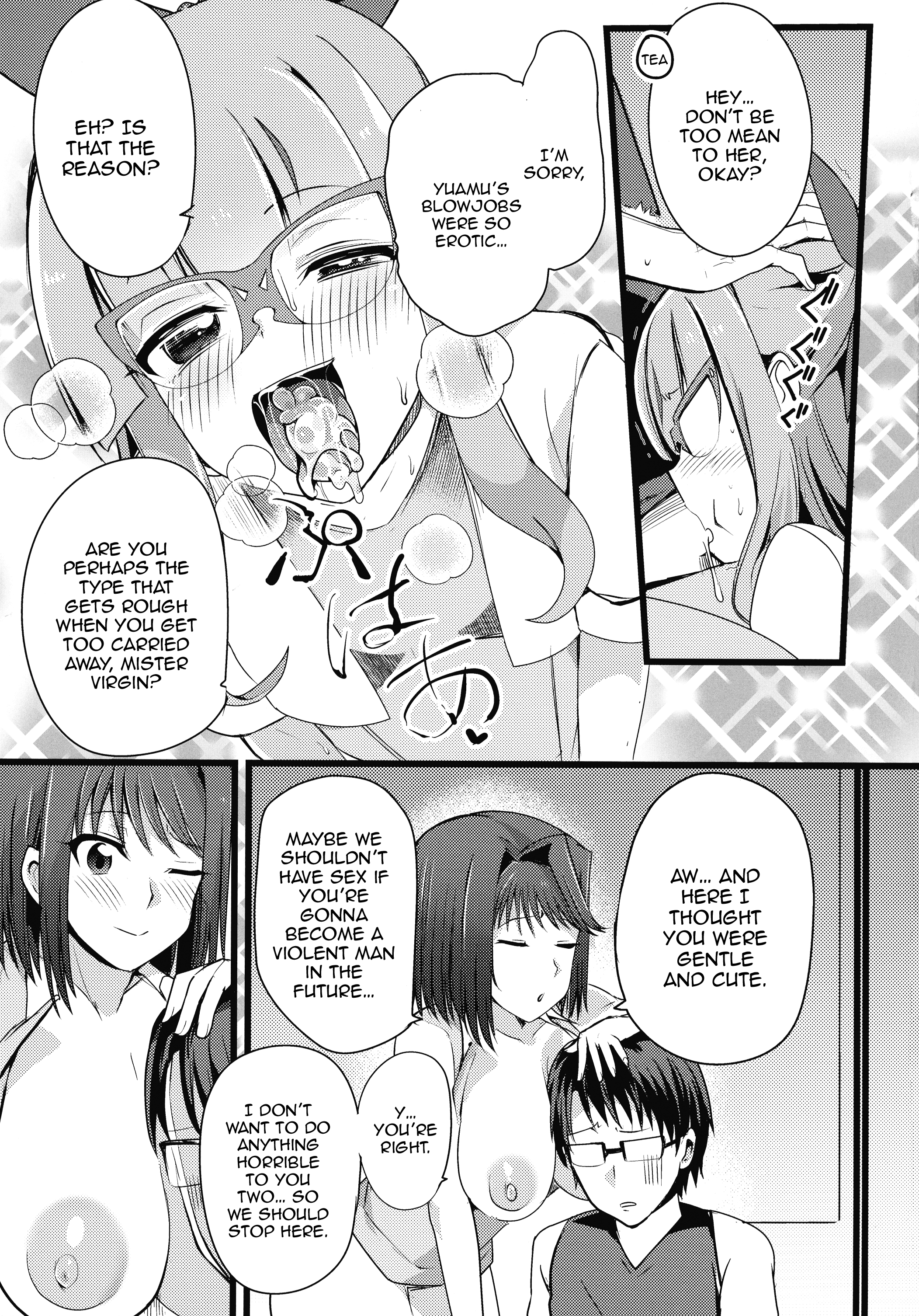 Hentai Manga Comic-Raw Duel With Tea and Yuamu-Read-11